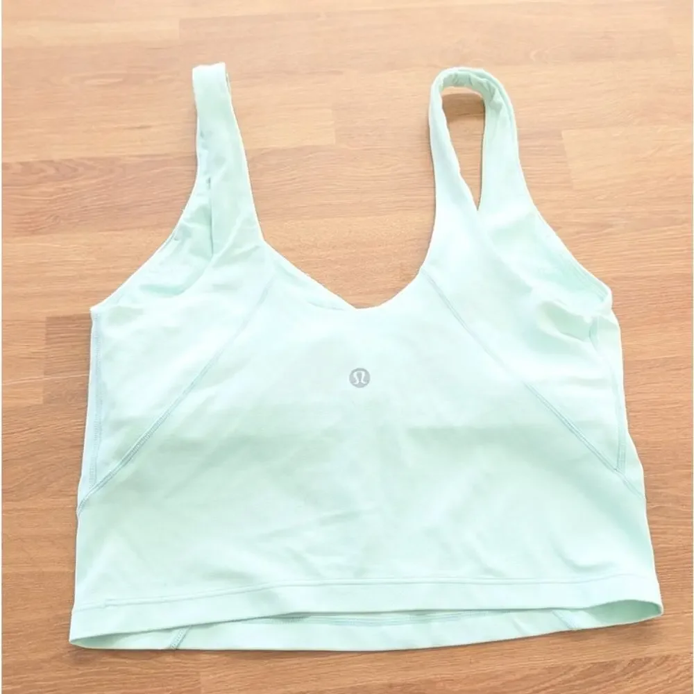 Lululemon Align Tank Top W1DUDS Womens 6 Mint Green Sleeveless Nulu